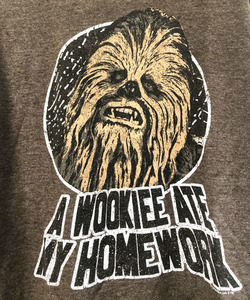 [OLD NAVY] Old Navy long sleeve T shirt Star Wars Chewbacca size XS