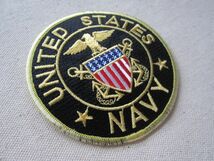 ミリタリー UNITED STATES NAVY アメリカ海軍 USA ワッペン/パッチ カスタム 古着 腕章 サバゲー ② 549_画像5