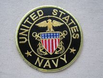 ミリタリー UNITED STATES NAVY アメリカ海軍 USA ワッペン/パッチ カスタム 古着 腕章 サバゲー ② 549_画像3