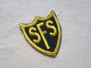 ビンテージ SFS ワッペン/パッチ 企業 スポーツ 野球 アメフト 刺繍 USA 古着 アメリカ アメカジ ミリタリー 536