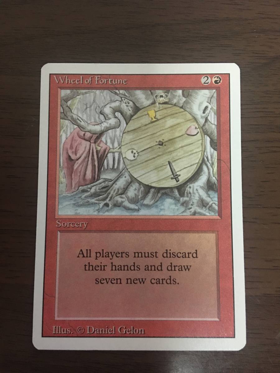 激安通販の Wheel of Fortune 英語 リバイズド MTG マジック:ザ