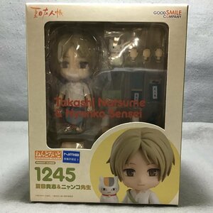 未開封 夏目友人帳 ねんどろいど 1245 夏目貴志 ニャンコ先生 フィギュア グッドスマイルカンパニー 