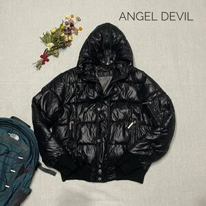 厳選★人気♪　定価2万　エンジェルデビル　ANGEL DEVIL　ジャケット　ブラック　L　ちょい悪おしゃれ