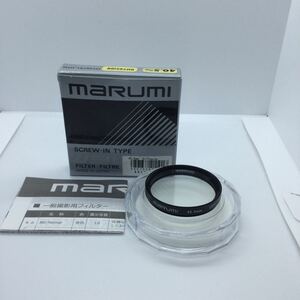 ★新品未使用・送料無料★marumi SCREW-IN TYPE FILTER DIFFUSION 40.5mm レンズフィルター　6