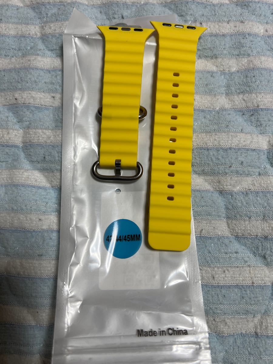 予約】 Applewatch イエローオーシャンバンド 純正 asakusa.sub.jp
