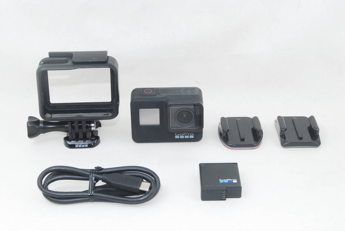 箱 付属品完備 美品 GoPro HERO 7 Black アクションカメラ 自撮り棒