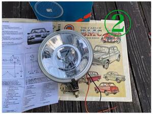 LUCAS DX160 driving lamp◆ルーカ ドライビング ランプ★英国製◆BMCミニ/MG/カニ目/ローバーミニ/オースチン/モーリス/ADO16/ロータス ②