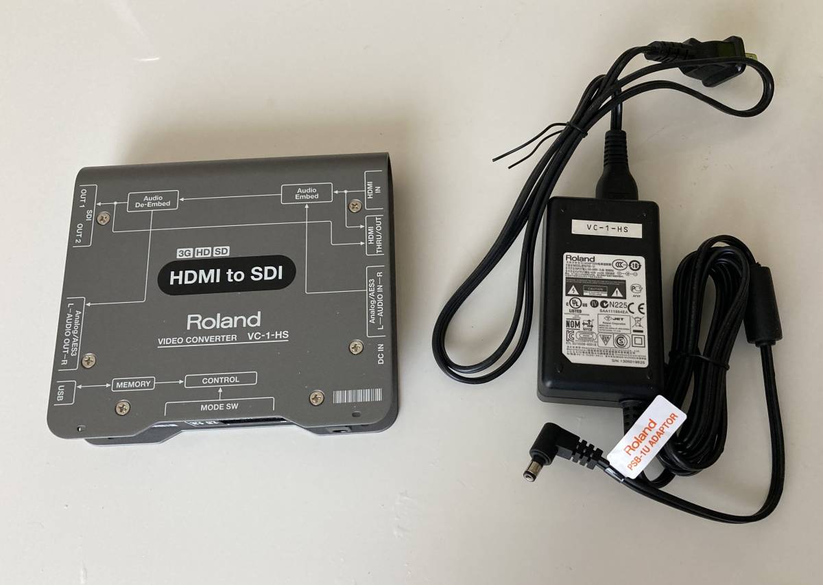 Rakuten ROLAND VC-1-HS HDMI to SDI ビデオコンバーター