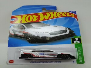 ■ HOTWHEELSホットウィール『2022 HW GREEN SPEED 1/64 FORD MUSTANG MACH-E 1400 フォードマスタングラリー ミニカー』