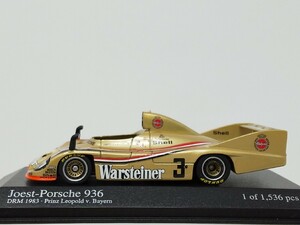 ■ PMA MINICHAMPSミニチャンプス 1/43 Joest-Porsche 936 DRM 1983 Prinz Leopld v.Bayern ヨースト・ポルシェ レーシングミニカー