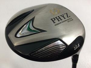 即決 お買い得品！中古 PHYZ(ファイズ) ドライバー 2013 1W PZ-503W 10.5 SR