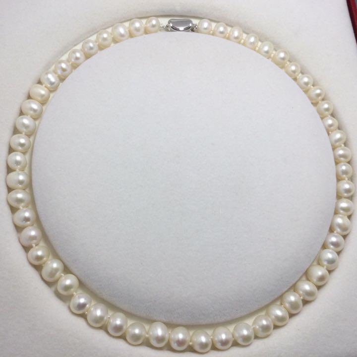真珠ネックレス本物淡水パール希少特大粒10-11mm冠婚葬祭フォーマルの