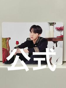 公式 BTS 防弾少年団 SPEAK YOURSELF ホソク　j-hope ミニフォト love yourself LYS SYS 日本限定