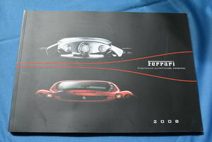 当時物　Ferrari Engineered by OFFICINE PANERAI 2008 / 2008年　パネライ　英語版　カタログ　USED品