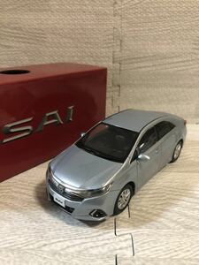 1/30 トヨタ 新型サイ SAI 後期 非売品 カラーサンプル ミニカー クリアーストリームメタリック