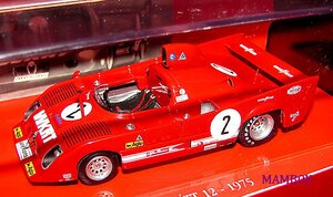 【SALE】PM☆1/43 403751202 アルファロメオ 33TT 12 1975 1000Km Monza Winner #2