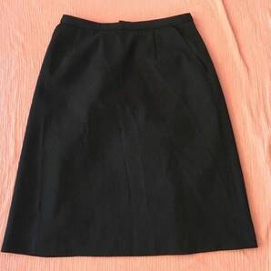 ※Cランク※【中古】SELERY_9号 Aラインスカート(ストライプ柄)16091/セロリー/かわいいOL制服/おしゃれ会社事務服