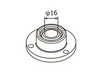 HKS スフェリカルベアリング 倒立固定式 リヤダンパー倒立式・ベアリング内径φ16 82004-AK008 入数：2個