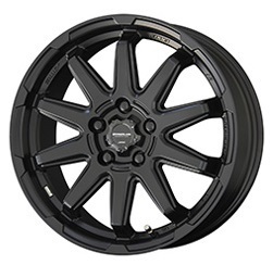 KYOHO/共豊 CIRCLAR C10S ホイール マットブラック 16インチ×6.5J +38 5H114.3 入数：1台分(4本)