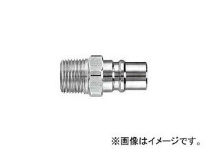 日東工器 金型カプラ（大流量タイプ） プラグ PM型（めねじ取付用） K4-04PM