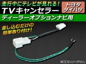 AP TVキャンセラー トヨタ/ダイハツ ディーラーオプションナビ用 AP-TVNAVI-TO-D1