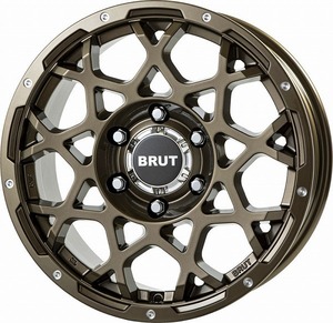 BRUT BR-55 ホイール シャンパンゴールド 18インチ×8.0J ＋20 6H139.7