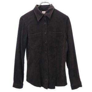 アルマーニジーンズ 長袖 シャツ USA6 ブラウン系 ARMANI JEANS レディース 221018