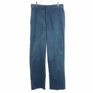 ディッキーズ 80s ヴィンテージ ワーク パンツ 青 Dickies メンズ 221020