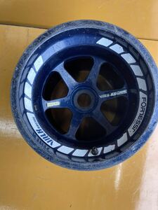 RAYS volk racing Fortesst MIRAI R06 センターロックレイズホイール13インチ15JOFF-42ハブ約52mm 1本のみ