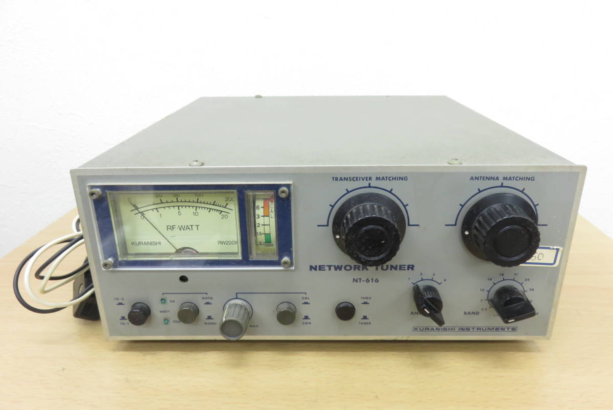 業界最安 手動式アンテナチューナー NT-616 クラニシ アマチュア無線