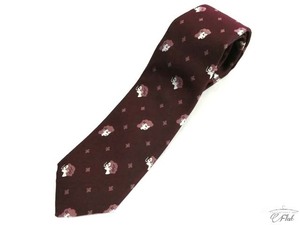 新品 ギャングスタービル GANGSTERVILLE GSV-20-AW-GO4 Burlesque Tie/バーレスクタイ シルク　ネクタイ burgundy