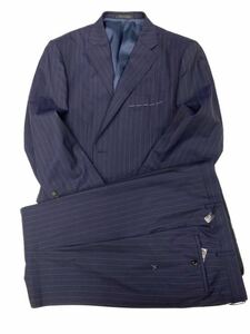 [ translation equipped goods ] summer thing double extra-large size single 2 button suit 2KL(E body 6 number corresponding ) waste to size 105cm wool 100% Italy made cloth CANONICO Super 120*s