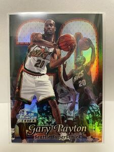 NBAカード　ゲイリー・ペイトン　GARY PAYTON FLAIR SHOWCASE PASSION FLEER’98-‘99 SHOWPIECE【ソニックス時代】