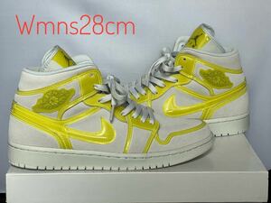 Nike Wmns Air Jordan 1 Mid LX Opti Yellow