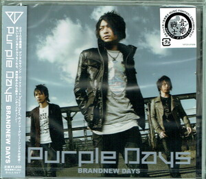 61_00412 新古CD BRANDNEW DAYS Purple Days J-POP 送料180円