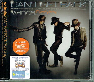 61_00407 新古CD Everyday/CAN'T GET BACK w-inds. J-POP 送料180円