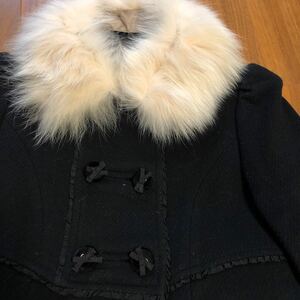 JILL STUART NEWYORK 黒　コート　クリーニング済　140