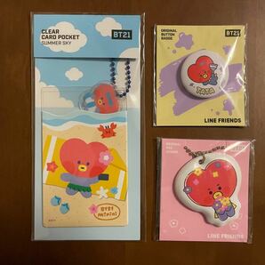 BT21 クリアカードポケット（TATA）