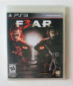 新品 ★ PS3 FEAR 3 フィアー3 F.E.A.R.3 北米版 ★ プレイステーション3