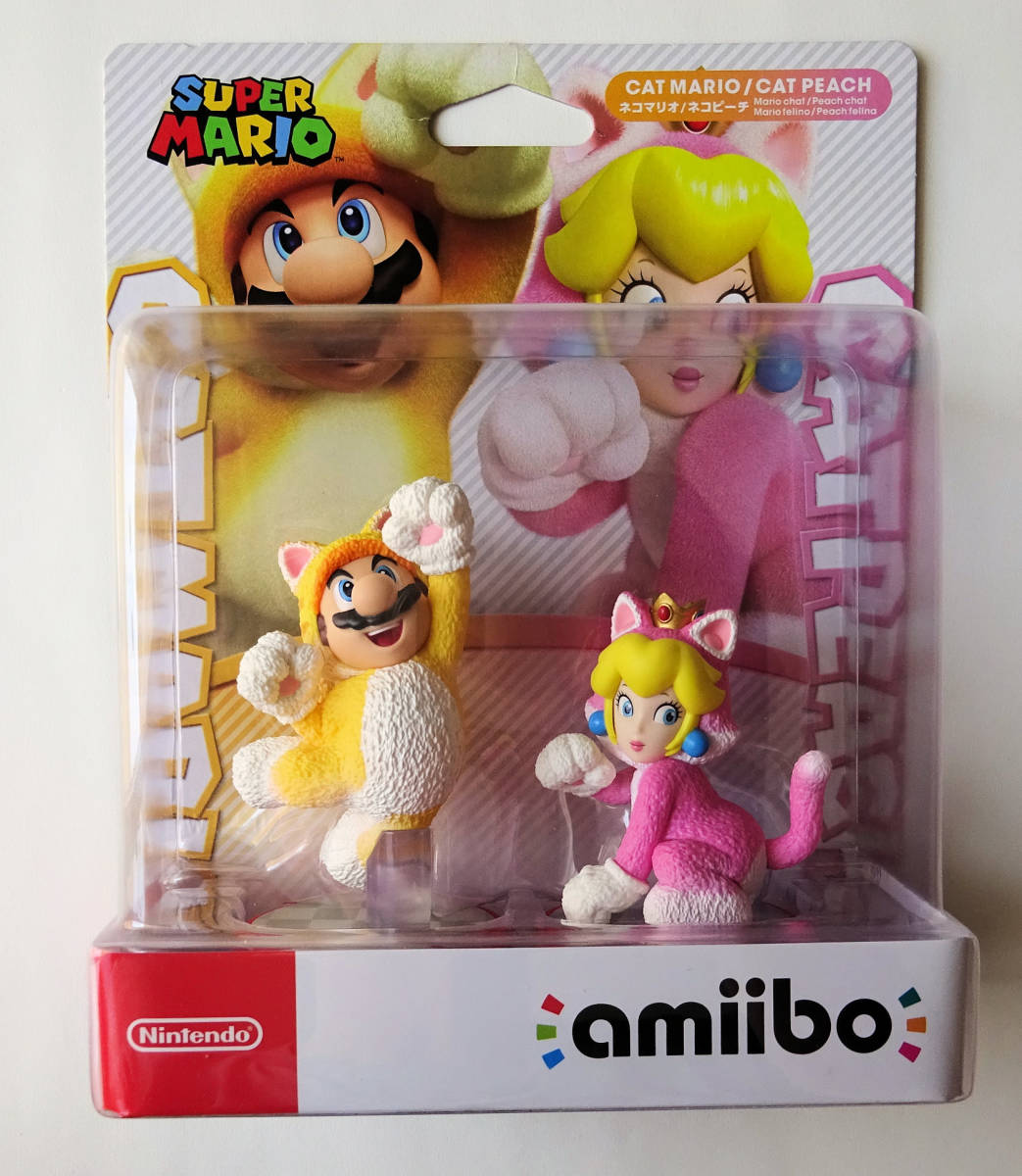 任天堂 amiibo ダブルセット(スーパーマリオシリーズ) [ネコマリオ ...