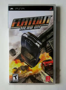 PSP Flat out head on racing game attention CAUTION! FLATOUT HEAD-ON North America version * PlayStation * portable 