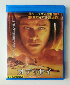 BLU-RAY ★ オデッセイ THE MARTIAN (2015) マット・デイモン, ジェシカ・チャステイン ★ ブルーレイ レンタル落ち