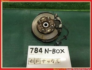 【送料無料】JF1 N-BOX G-L 後期 純正 右 フロント ナックル ASSY ハブ ブレーキ 51211-T4G-020