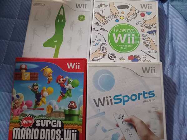 スーマリ wii スポーツ Wii Fit はじめてのwii セット 動作品任天堂 NewスーパーマリオブラザーズWii