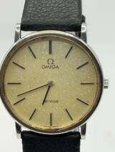 A239 1021 稼動品 OMEGA オメガ De Ville デビル デヴィル メンズ 腕時計 手巻き ステンレススチール SS 純正尾錠_画像1