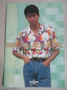仲村トオル 1989年 サマーコンサート パンフ/検;ビーバップハイスクール映画俳優アイドル歌手タレントコンサート