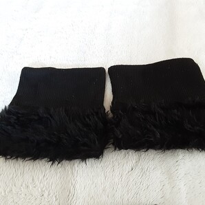 ブーツカバー 黒