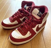 NIKE TERMINATOR HI 08 赤x白 ターミネーター ハイ　ベーシック　美品_画像1