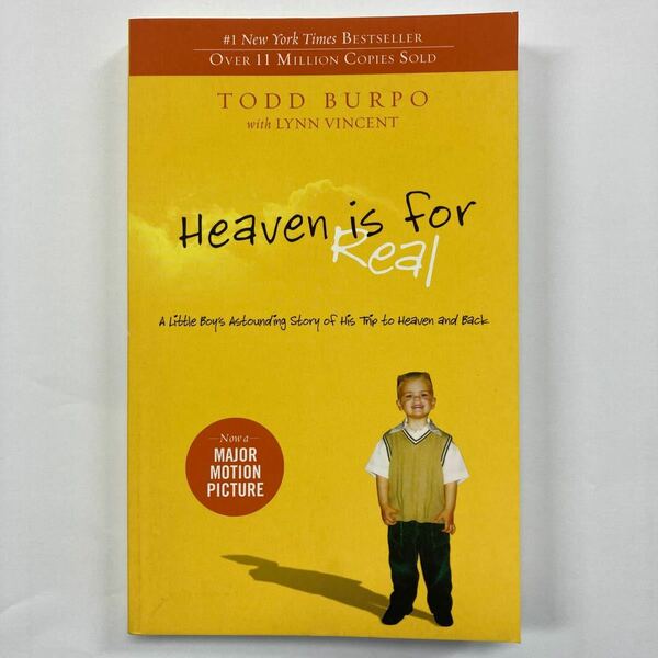 洋書　『Heaven is for Real』(ペーパーバック) Todd Burpo著