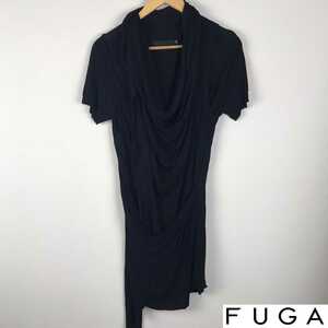 美品 FUGA フーガ 半袖カットソー ブラック サイズ46 返品可能 送料無料